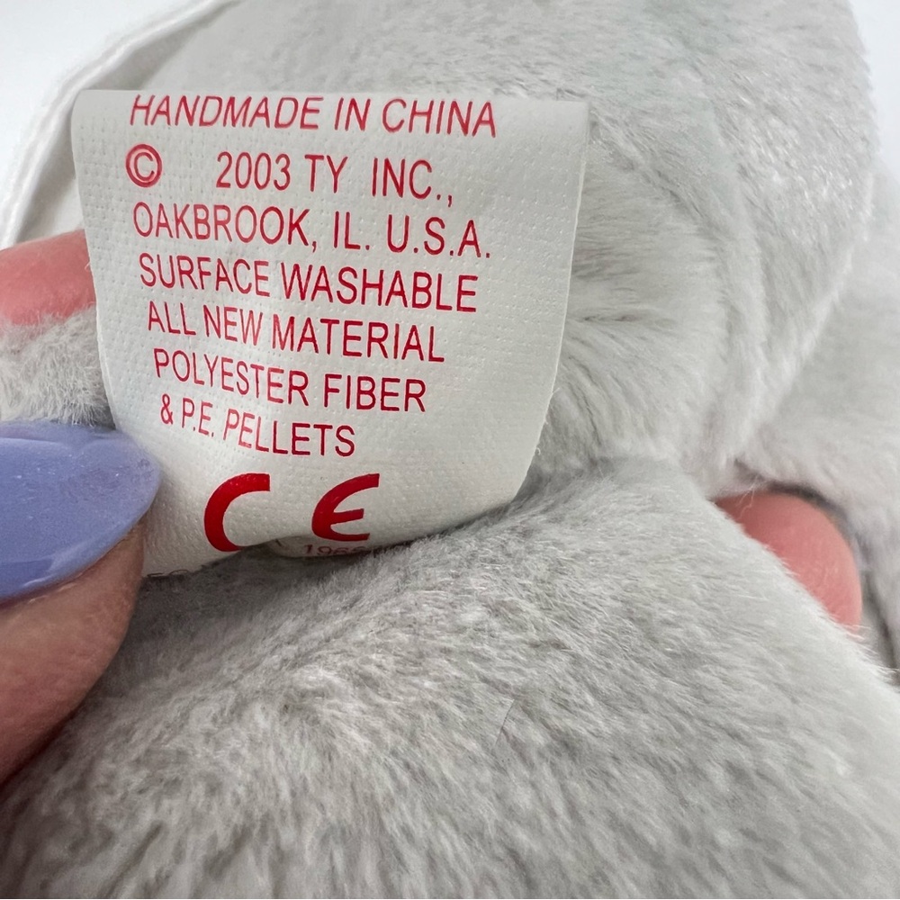 Ty Beanie Babies Collection Ronnie USS Ronald Reagan Bear Beanie Baby Plush - Picture 8 of 16